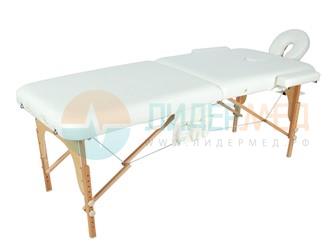 Стол массажный складной деревянный JF-AY01 2-х секционный  